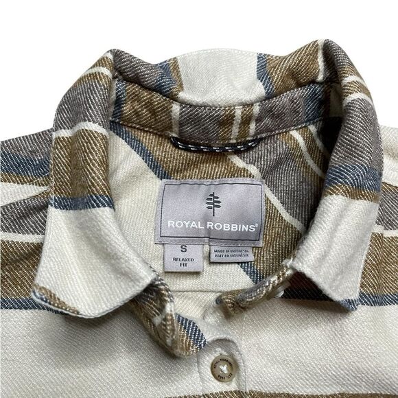 Royal Robbins Clouds Rest Hemp Long Sleeve Button Down Shirt Size Small - Picture 5 of 10